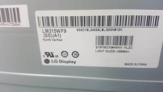 EXHIBICIÓN INDUSTRIAL del LCD del ² de ×1080 250 cd/m de LM215WF9-SSA2 LG Display 21,5&quot; 1920 (RGB)