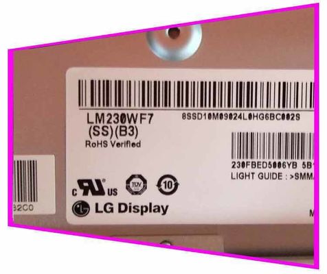EXHIBICIÓN INDUSTRIAL del LCD del ² de ×1080 250 cd/m de LM230WF7-SSB1 LG Display 23,0&quot; 1920 (RGB)