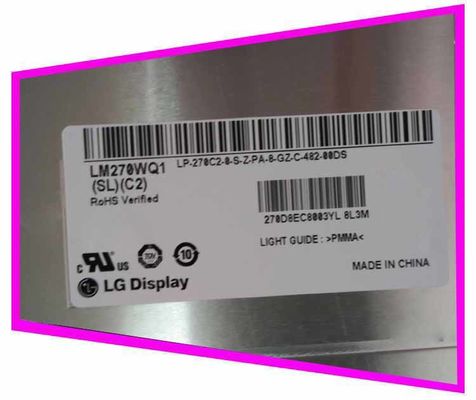 Cd/m de LM270WQ1-SDF1 LG Display 27,0&quot; 2560 (RGB) EXHIBICIÓN INDUSTRIAL del LCD del ² de ×1440 440