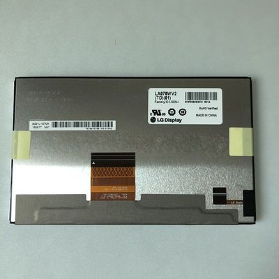 Cd/m de LA070WV2-TD01 LG Display 7,0&quot; 800 (RGB) EXHIBICIÓN INDUSTRIAL del LCD del ² de ×480 550