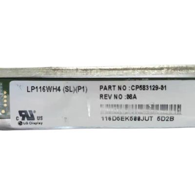 LP116WH4-SLP1 LG Display 11,6” 1366 (RGB) EXHIBICIONES INDUSTRIALES del LCD del ² de ×768 400 cd/m
