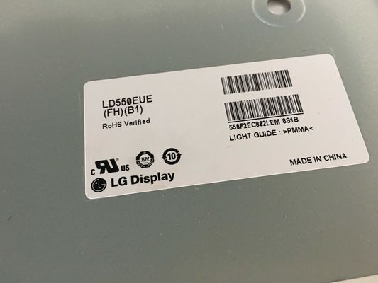 EXHIBICIÓN INDUSTRIAL del LCD del ² de ×1080 450 cd/m de LD550EUE-FHB1 LG Display 55&quot; 1920 (RGB)