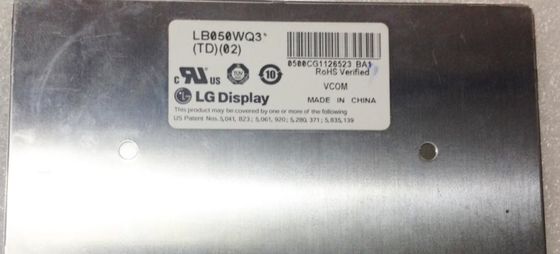 LB050WQ3-TD02 LG. LCD de 5,0&quot; 480×272 ((RGB) 500 cd/m2
