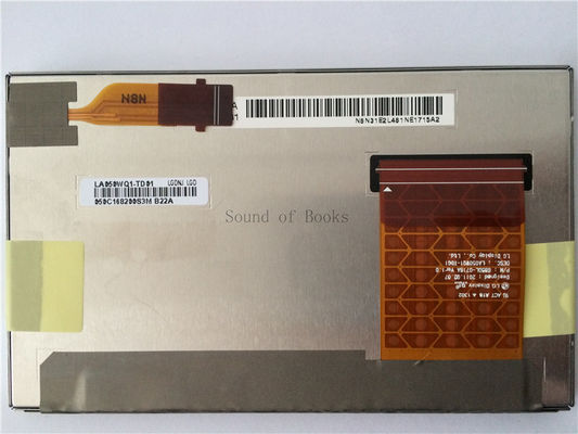 5,0&quot; panel LCD industrial 106PPI LA050WQ1-TD01 de 480×234 RGB 1100cd/m2