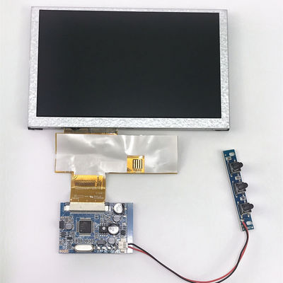 5,0&quot; panel LCD industrial HSD050IDW1-A20 HannStar 0.98W de 800×480 RGB 188PPI