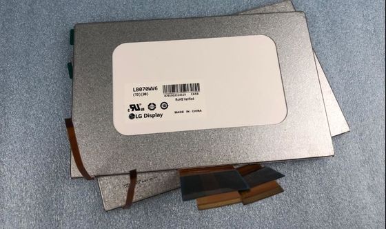 7.0" 800×480 350cd/M2 134PPI Pantalla Tft cuadrada LB070WV6-TD08 65/65/50/60 (tipo.)
