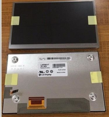 7,0&quot; el panel 133PPI WVGA LA070WV7-SL02 de la simetría 1000cd/m2 WLED TFT LCD